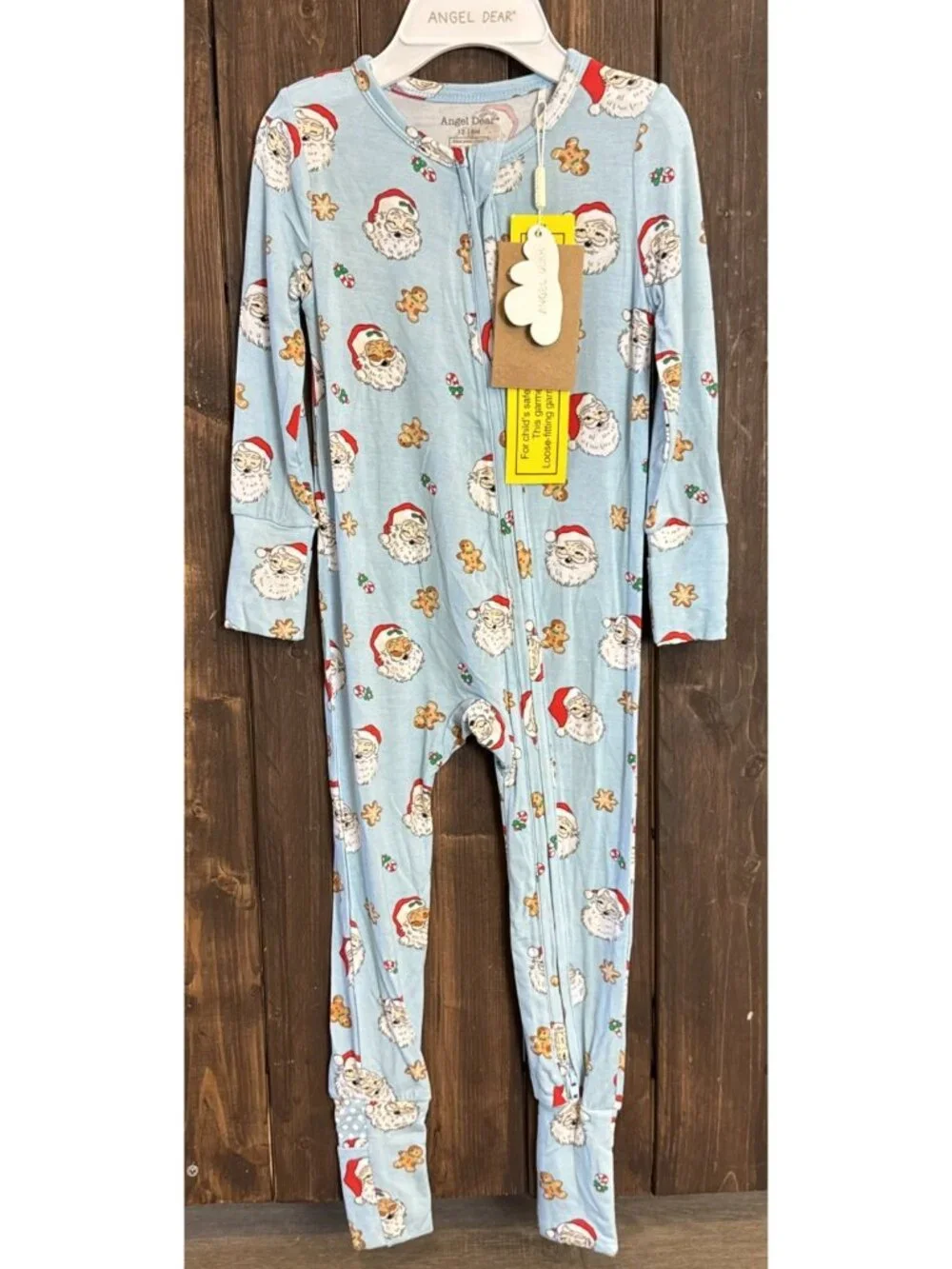 Angel Dear Baby 12-18 months Santa Convertible Romper NWT Christmas Holiday